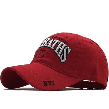 Naujas 100% medvilnės beisbolo kepuraitę kepurės moterims, vyrams, derliaus tėtis skrybėlę laišką siuvinėjimo raštą, lauko sporto kepurės