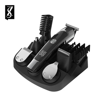 [TR] Visus Į Vieną Profesionali Plaukų Clipper Facia Kūno Nosies Žoliapjovės Skalbti IPX7 Elektriniai Plaukų Pjovimo Barzda Haircutter Mašina